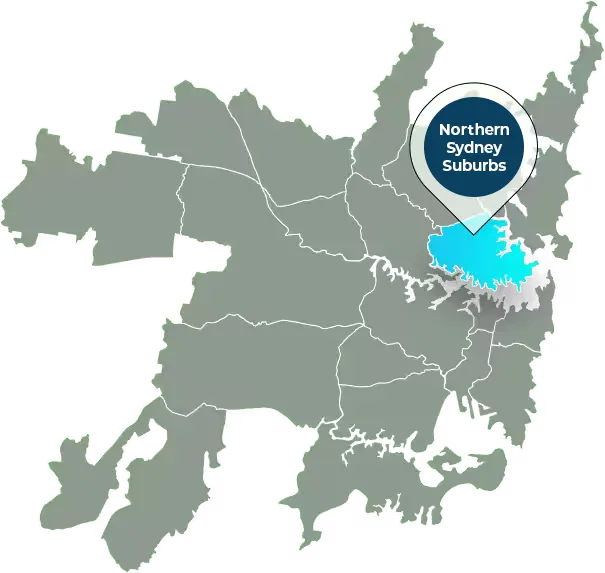 Northern Sydney suburbs