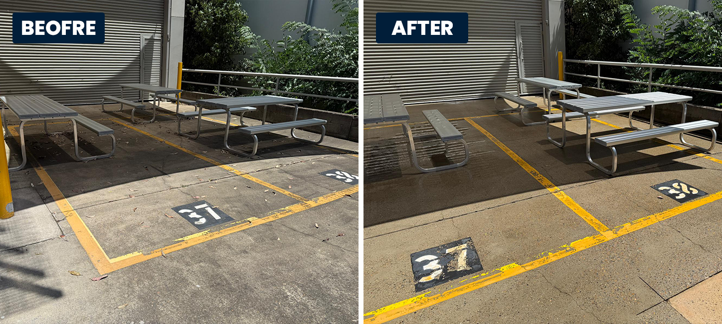 commercial cleaning Eastern Creek before and after results