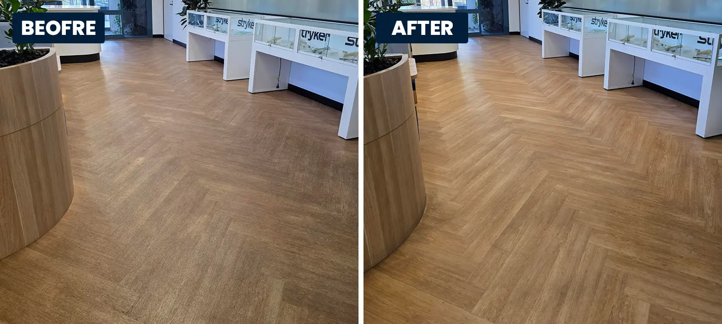 commercial cleaning Parramatta before and after results