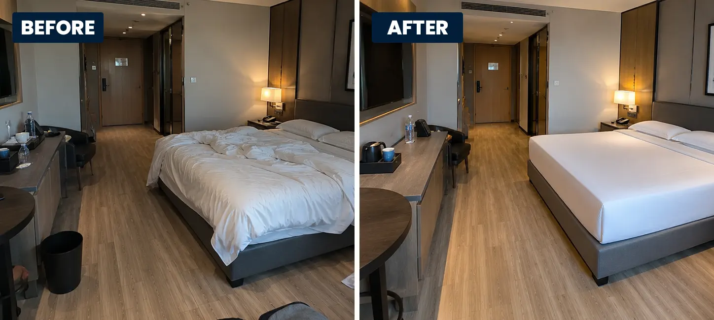 Office cleaning before and after Prospect NSW