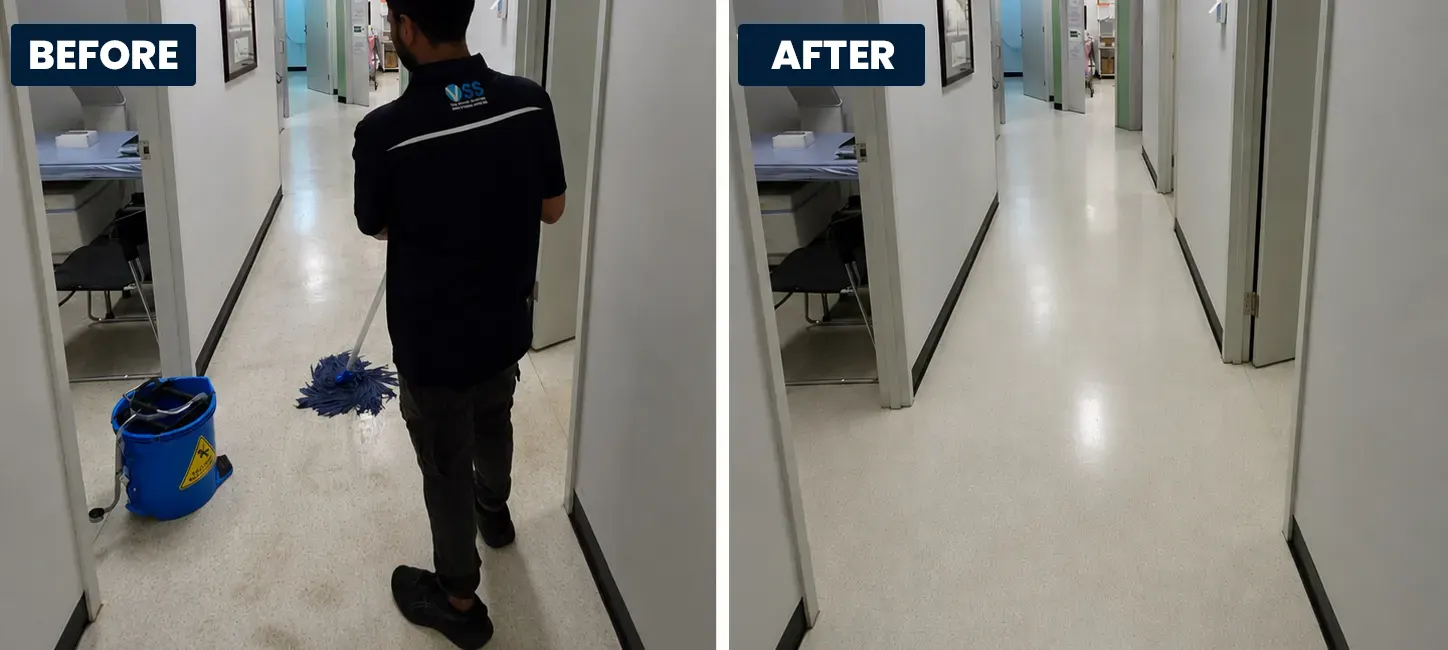 commercial cleaning blacktown before and after results