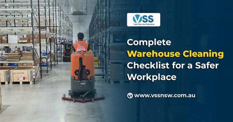 warehouse cleaning checklist